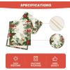 Artoid Mode Holly Pine Cone Christmas Table Runner, Seasonal Winter Kitchen Dining Table Decoration for Home Party Decor 13×72 Inch(Green)