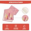 Artoid Mode Xmas Trees Black Merry Christmas Table Runner, Seasonal Winter Kitchen Dining Table Decoration for Home Party Decor 13×72 Inch(Pink)