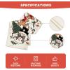 Artoid Mode Snowman Gingerbread Xmas Pine Merry Christmas Table Runner, Seasonal Winter Kitchen Dining Table Decoration for Home Party Decor 13×72 Inch(Beige)