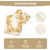 Artoid Mode Maple Leaves Floral Fall Table Runner, Orange Seasonal Autumn Kitchen Dining Table Decoration for Home Party Decor 13×72 Inch(Orange)