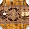 Artoid Mode Beige Viking Tree of Life Raven Helmet of Awe Table Runner, Seasonal Kitchen Dining Table Decoration for Home Party Decor 13×72 Inch(Brown)