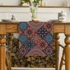 Artoid Mode Boho A Bohemia Style Table Runner, Vintage Rustic Farmhouse Kitchen Dining Table Decoration for Home Party Decor 13×72 Inch(Boho a)