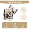 Artoid Mode Buffalo Plaid Cow Farm Table Runner, Fall Farmhouse Kitchen Dining Table Decoration for Outdoor Home Party 13×72 Inch