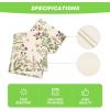 Artoid Mode Flowers Spring Table Runner, Seasonal Kitchen Dining Table Decoration for Home Party Decor 13×72 Inch(Beige)