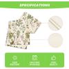 Artoid Mode Wildflowers Floral Spring Table Runner, Seasonal Summer Butterfly Kitchen Dining Table Decoration for Home Party 13×72 Inch(Beige)