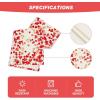 Artoid Mode Pink Love Valentine’s Table Runner, Anniversary Wedding Kitchen Dining Table Decoration for Home Party Decor 13×72 Inch(Red)