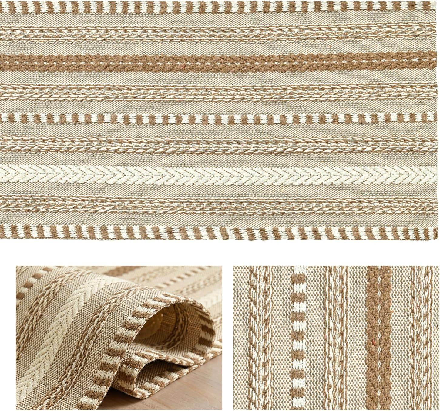 image:imageArtoid Mode Emerald Farmhouse Woven Table Runner Seasonal Holiday Rustic Kitchen Dining Table Decoration for Home Party Decor 12x72 InchLight Coffee