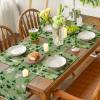 Artoid Mode Light Green Shamrocks St. Patrick’s Day Placemats Set of 4, 12×18 Inch Luck Spring Table Mats for Party Kitchen Dining Decoration(Light Green)