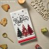 Artoid Mode Gnome Truck Merry Christmas Kitchen Towels Dish Towels, 18×26 Inch Holiday Believe Xmas Tree Winter Decoration Hand Towels Set of 4