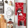 Artoid Mode Red Snowman Let It Snow Xmas Trees Hello Winter Kitchen Towels Dish Towels, 18×26 Inch Daily Seasonal Christmas Decoration Hand Towels Set of 2(Red)
