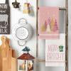 Artoid Mode Green Sleigh Star Xmas Tree Merry Christmas Kitchen Towels Dish Towels, 18×26 Inch Farmhouse Holiday Winter Decoration Cleaning Set of 4(Pink)