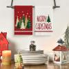 Artoid Mode Green Sleigh Star Xmas Tree Merry Christmas Kitchen Towels Dish Towels, 18×26 Inch Farmhouse Holiday Winter Decoration Cleaning Set of 4(Red)