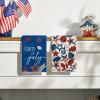 Artoid Mode Leaves Star Fireworks Freedom 4th of July Kitchen Towels Dish Towels, 18×26 Inch Independence Day Decoration Cleaning Set of 4