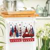 Artoid Mode Stripes Star Tree Truck 4th of July Kitchen Towels Dish Towels, 18×26 Inch Independence Day Decoration Cleaning Set of 2