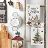 Artoid Mode Xmas Tree Pinecone Ornaments Christmas Kitchen Towels Dish Towels, 18×26 Inch Farmhouse Holiday Winter Decoration Cleaning Set of 4