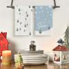 Artoid Mode Xmas Trees Cable Car Ski Winter Kitchen Towels Dish Towels, 18×26 Inch Farmhouse Holiday Snowflake Decoration Cleaning Set of 4