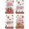 Artoid Mode Gingerbread Have A Sweet Christmas Kitchen Towels Dish Towels, 18×26 Inch Daily Holly Winter Decoration Hand Towels Set of 4
