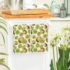 Artoid Mode Kiwi Fruits Summer Kitchen Towels Dish Towels, 18×26 Inch Farmhouse Decoration Cleaning Set of 2(Beige/Green)