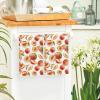 Artoid Mode Kiwi Fruits Summer Kitchen Towels Dish Towels, 18×26 Inch Farmhouse Decoration Cleaning Set of 2(Beige/Pink)