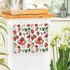 Artoid Mode Kiwi Fruits Summer Kitchen Towels Dish Towels, 18×26 Inch Farmhouse Decoration Cleaning Set of 2(Beige/Red)