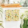 Artoid Mode Kiwi Fruits Summer Kitchen Towels Dish Towels, 18×26 Inch Farmhouse Decoration Cleaning Set of 2(Beige/Yellow)