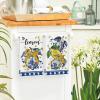 Artoid Mode Lemon Bow Flowers Chinoiserie Summer Kitchen Towels Dish Towels, 18×26 Inch Farmhouse Decoration Cleaning Set of 2