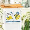 Artoid Mode Lemons Florals Hello Sunshine Summer Kitchen Towels Dish Towels, 18×26 Inch Farmhouse Decoration Cleaning Set of 4