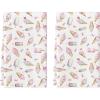 Artoid Mode Kiwi Fruits Summer Kitchen Towels Dish Towels, 18×26 Inch Farmhouse Decoration Cleaning Set of 2(Beige)