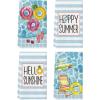 Artoid Mode Sunglasses Life Ring Swimming Pool Summer Kitchen Towels Dish Towels, 18×26 Inch Farmhouse Decoration Cleaning Set of 4
