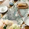 Artoid Mode Eucalyptus Egg Easter Table Runner, Spring Kitchen Dining Table Decor for Indoor Outdoor Home Party Decor 13×72 Inch(Beige)