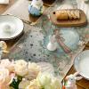 Artoid Mode Eucalyptus Egg Easter Table Runner, Spring Kitchen Dining Table Decor for Indoor Outdoor Home Party Decor 13×72 Inch(Wood)
