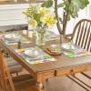 Artoid Mode Beige Bunny Rabbit Eggs Easter Placemats Set of 4, 12×18 Inch Seasonal Spring Holiday Table Mats for Party Kitchen Dining Decoration(Beige)