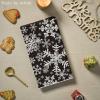 Artoid Mode Black Snowflake Hello Winter Kitchen Towels Dish Towels, 18×26 Inch Farmhouse Holiday Decoration Cleaning Set of 2(Black)