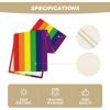 Artoid Mode Rainbow Pride Day LGBT Table Runner, Kind Holiday Kitchen Dining Table Decoration for Home Party Decor 13×72 Inch(Multi Color)