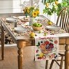 Artoid Mode Lemon Fruit Summer Placemats Set of 4, 12×18 Inch Seasonal Spring Holiday Table Mats for Party Kitchen Dining Decoration(Beige/Fruit)