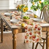 Artoid Mode Lemon Fruit Summer Placemats Set of 4, 12×18 Inch Seasonal Spring Holiday Table Mats for Party Kitchen Dining Decoration(Beige/Peach)